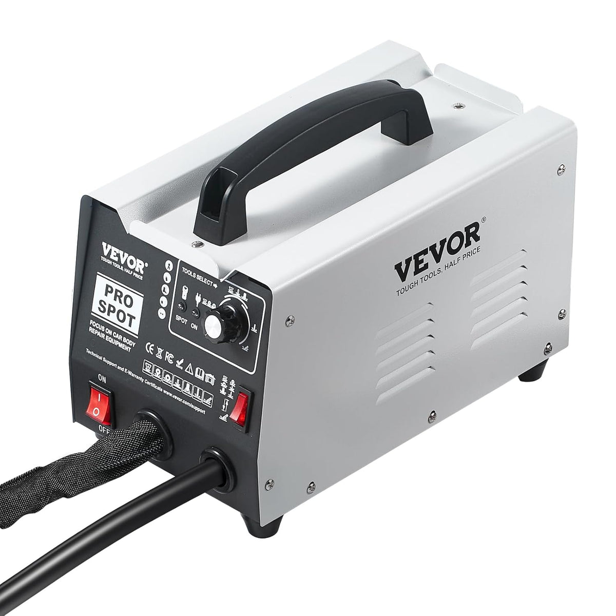 VEVOR Point Soldering Iron, Barrier Repair Kit, 1.8 KW, Spot Welding, Adjustable Power and 7 Modes, Dent Puller for Car and Truck