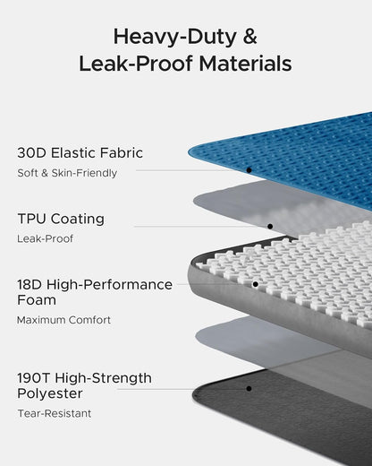 ACACIA 4.3" Thick Self Inflating Sleeping Pad with Foam | Innovative Y-Shaped Telescopic Structure | Ultraportable Camping Mattress | Outdoor Compact Air Mat for Tent Car | Single
