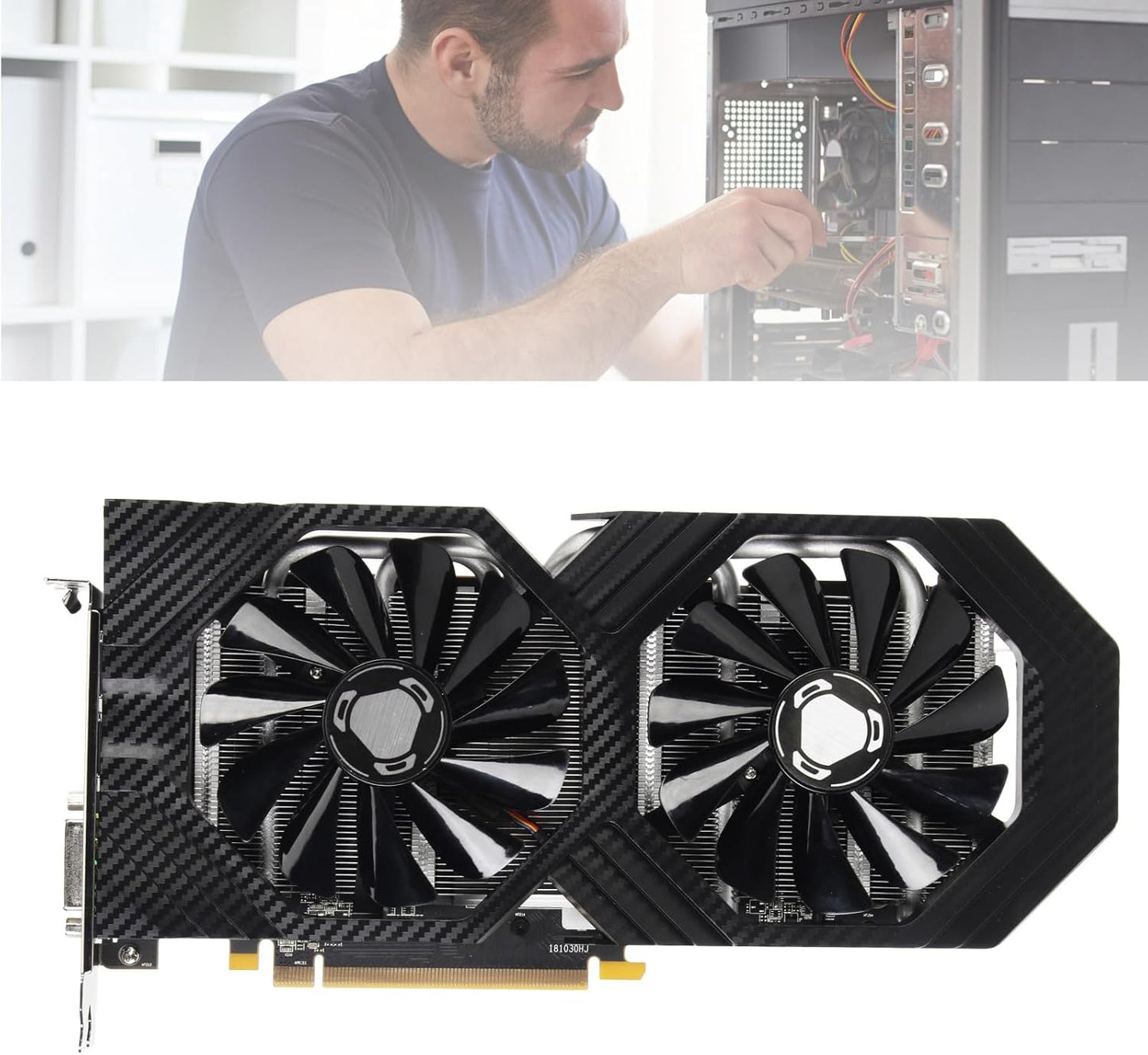RX 590 Gaming Grafische Kaart - 8GB GDDR5, 8000 MHz, PCI Express 3.0 X16, 256 Bit, 3 X DP, 1 X HDMI, 1 X DVI, 8 Pin, Gaming Videokaart voor Computer PC