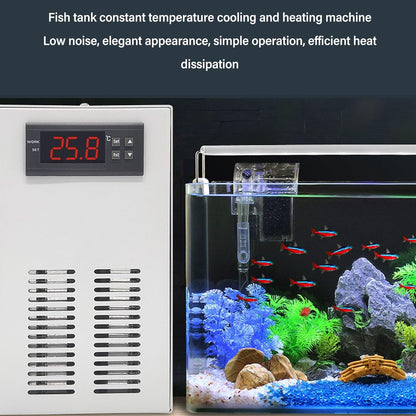 Aquarium Chiller 20L – Waterkoeler – Aquariumkoeler – Axolotl Koeler – Koelsysteem – 72W – Stil <35 dB