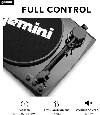 Gemini TT-900BB Platenspeler met geluidssysteem, bluetooth, compleet systeem