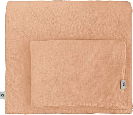 Linen & Cotton Zacht BeddLinen & Cotton Zacht Beddengoed Set Alicia -100% Gewassen Linnen, Koraal Roze (200 x 200 cm) Beddenset Dekbedovertrek Kussensloop Dubbel Bed Twin King Size Single Eenpersoons Tweepersoons Winter Zomerengoed Set Alicia - 100% Gewas