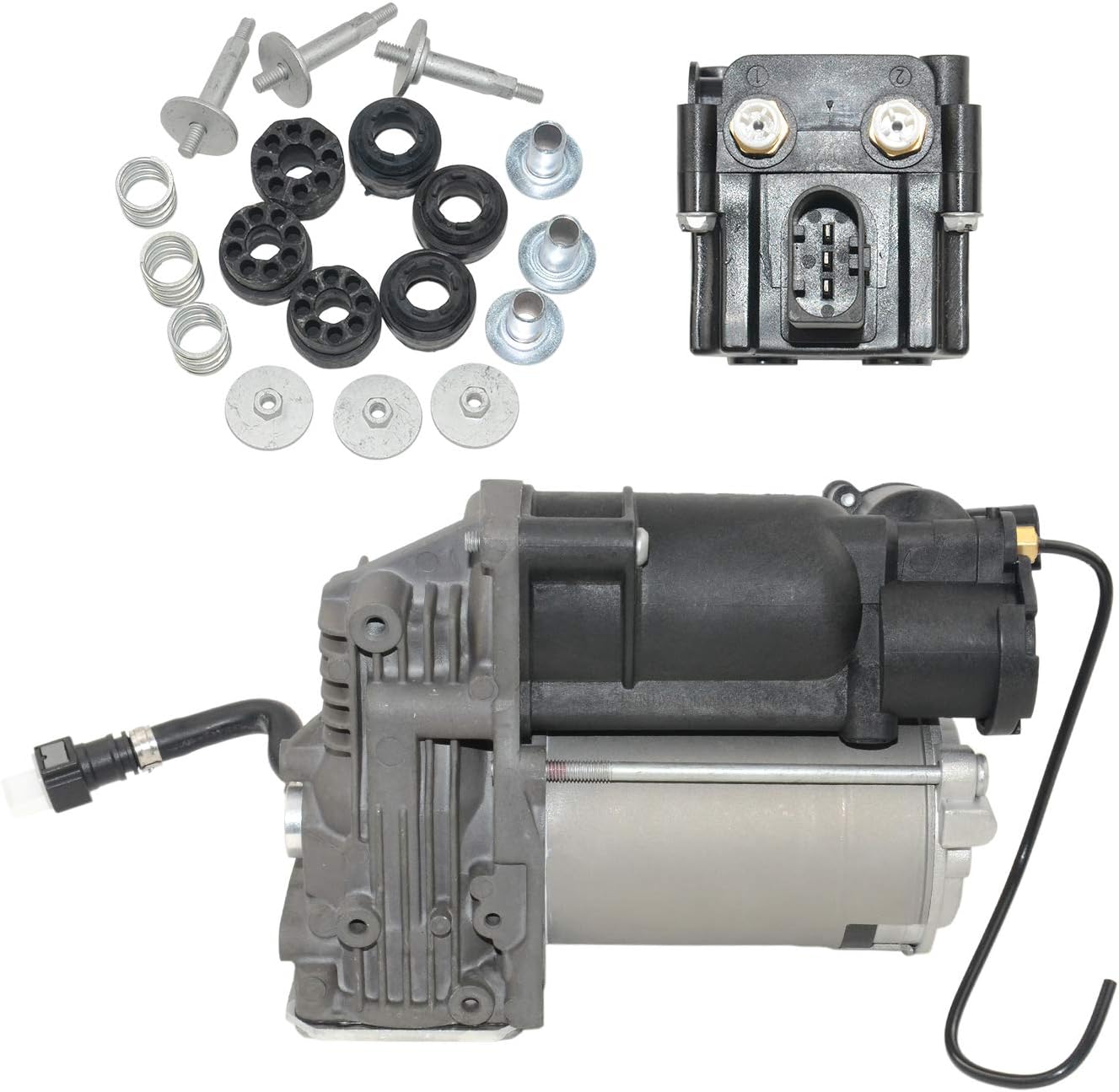 Luchtvering Compressor Pomp met 2 Hoek 37206859714