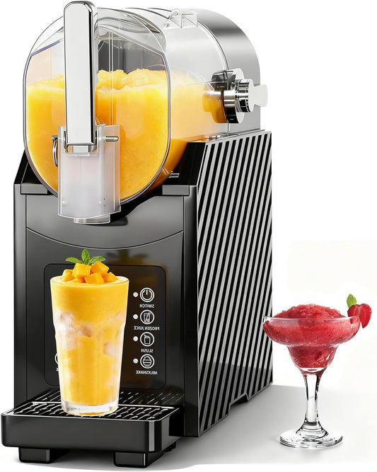 Slushmachine – Slushy Maker – Frozen Drink Maker – IJsdrankmachine – Milkshake Maker – 1,8 Liter Inhoud – Automatisch Roersysteem met LED-Display