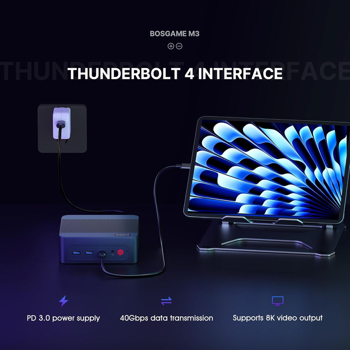 Mini PC – Mini Computer – Kleine PC – Compacte Desktop – Windows PC – 64 GB DDR5 RAM – 2 TB PCIe 4.0 SSD
