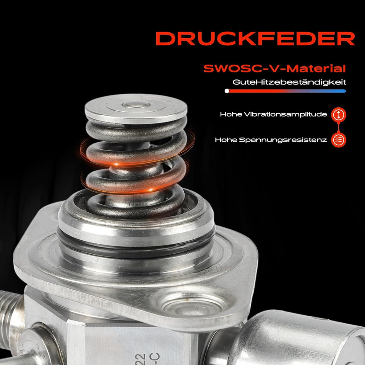 Frankberg Hogedrukpomp compatibel met C.a.y.e.n.n.e 92A 3.6L 2014-Heute M.a.c.a.n 95B 3.0L 3.6L 2014-Heute P.a.n.a.m.e.r.a 970 3.0L 2013-2016 Vervanging # 9461103155 60