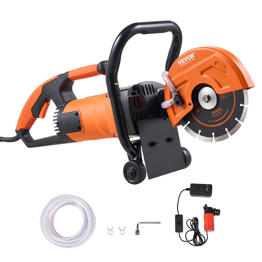 Elektrische Betonzaag 180 Mm – Betonzaag – Steenzaag – Betonsnijder – Cirkelzaag – 2000 W Motor – Nat-/Droog Zaagfunctie
