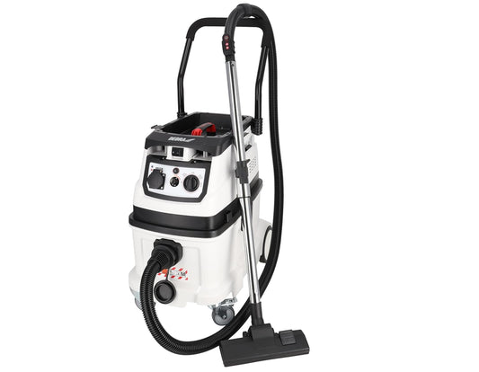 DEDRA Bouwstofzuiger met automatische filterreinigingsfunctie DED6609, zelfreinigend filtersysteem, met filterklasse M, instelling van het zuigvermogen, tankinhoud: 40 l