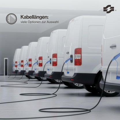 Type 2 Oplaadkabel – EV Laadkabel – Elektrische Auto Kabel – PHEV Oplader – Mode 3 Oplaadkabel – 22 kW 32A Driefasig – IP67 Waterdicht & Duurzaam