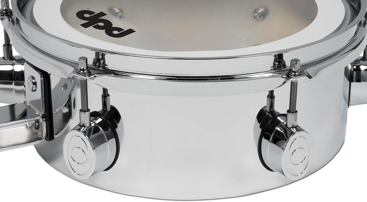 Pacific Drums by DW Mini Timbale, verchroomd staal, 4 x 10