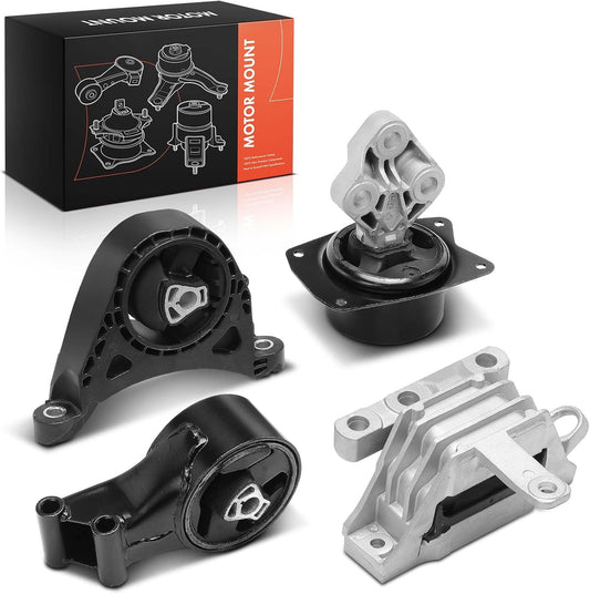 Frankberg 2 x motorlagers + 2 x versnellingsbak compatibel met Insignia A G09 2.0L 2008-2017 Insignia A Sports Tourer G09 2.0L 2008-2017 Vervanging # 13228303
