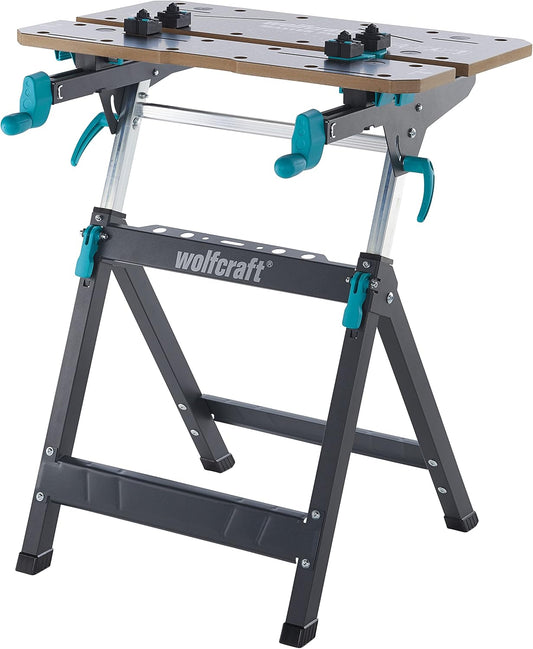 wolfcraft Span- en machinetafel MASTER 750 ERGO I 6871000 I In hoogte verstelbare span- en machinetafel