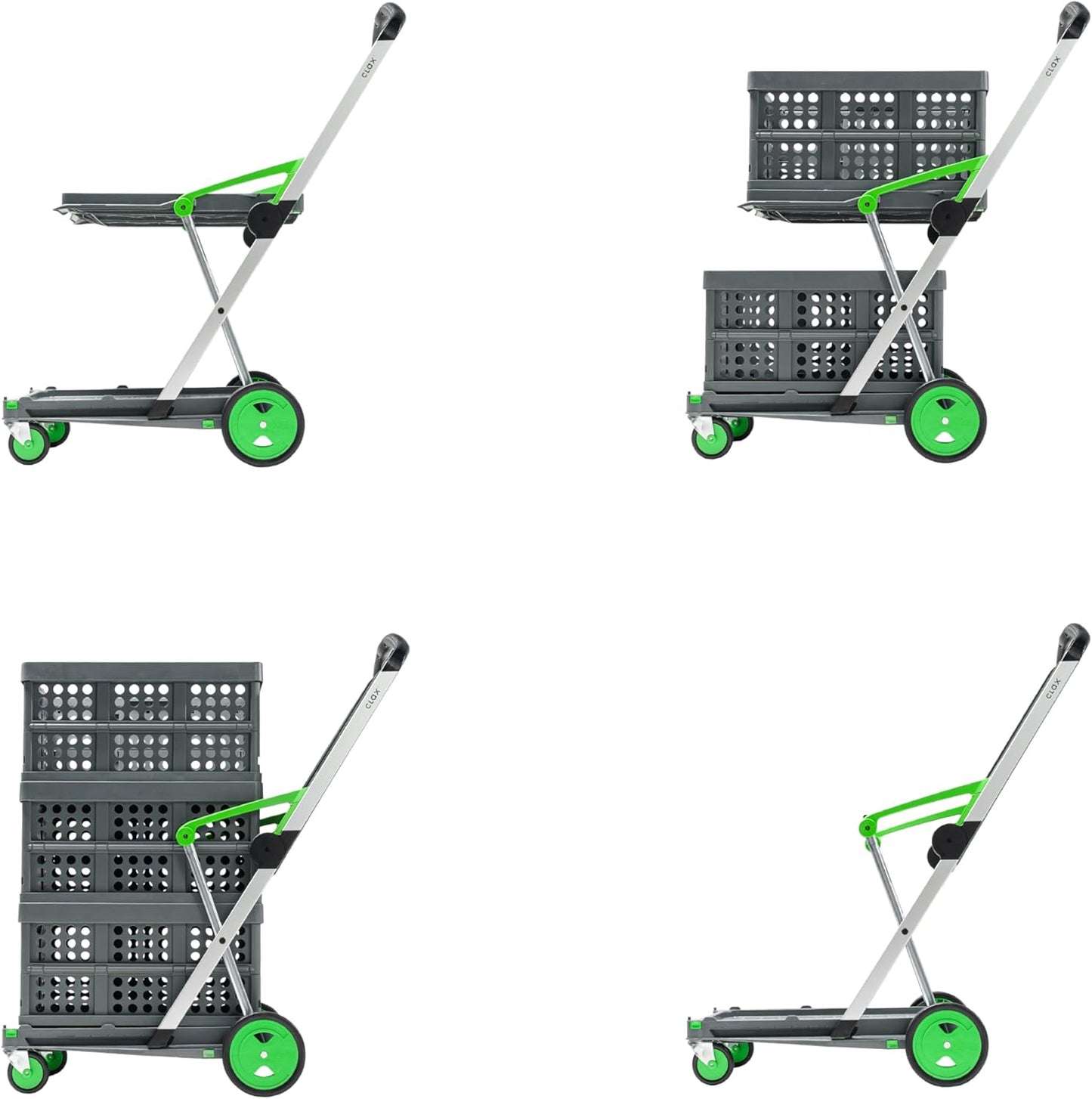 CLAX® De innovatieve transportmobiel | vouwwagen | platformwagen | zonder vouwbox