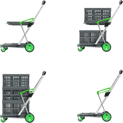 CLAX® De innovatieve transportmobiel | vouwwagen | platformwagen | zonder vouwbox