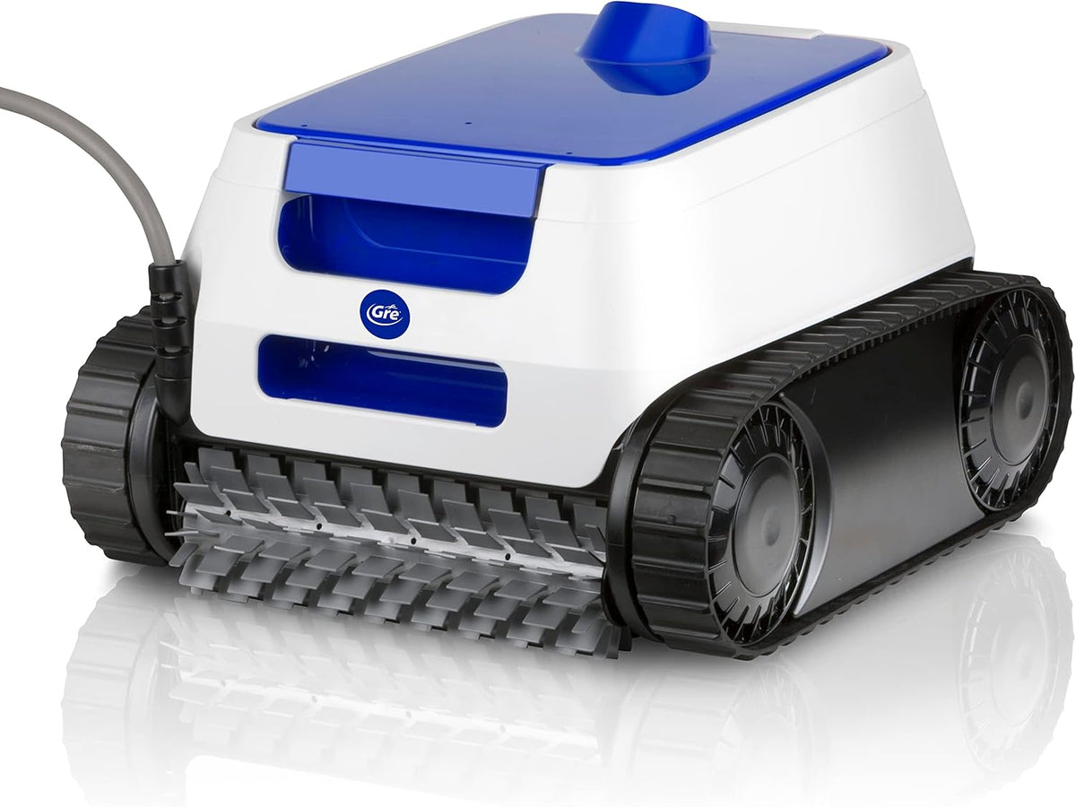 GRE ER230 - Elektrische zwembadrobot voor ingegraven zwembaden tot 9 x 4 m, reinigt bodem, wanden en waterlijn in 2u30