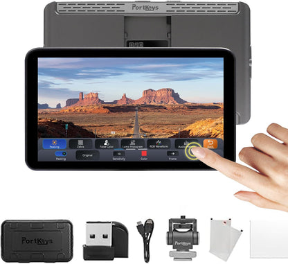 Camera-Veldmonitor – Videomonitor – Cameramonitor – DSLR-Monitor – 7 Inch Touchscreen – 1000 Nit Helderheid