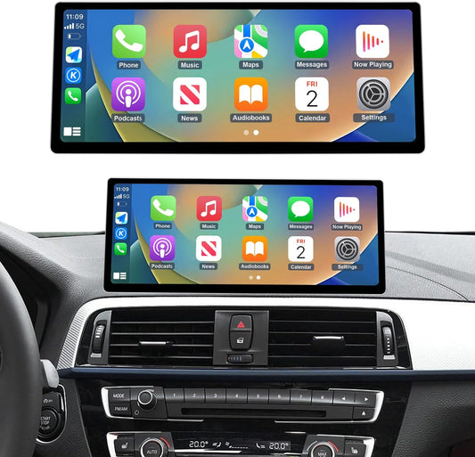 Carplay Radio – Autoradio – Inbouwscherm – Multimedia Systeem – Touchscreen – 12,3 Inch HD Scherm – Draadloze CarPlay & Android Auto