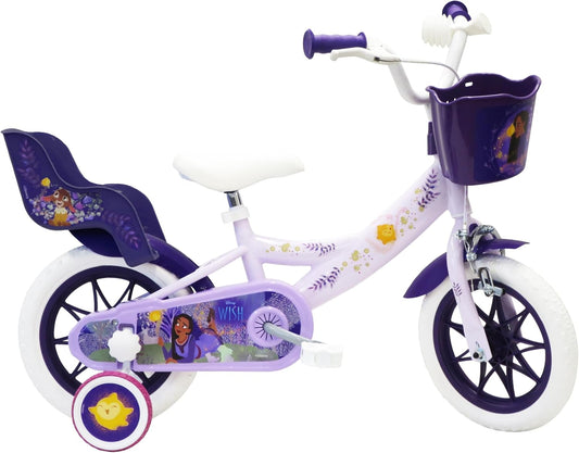 albri 12 inch, Wish meisjesfiets, paars