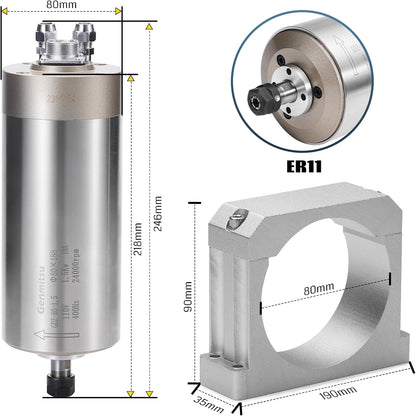 Genmitsu 2,2 kW spindelupgrade kit met VFD, EU/UK