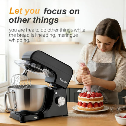 Facelle Stand Mixer - Zwart