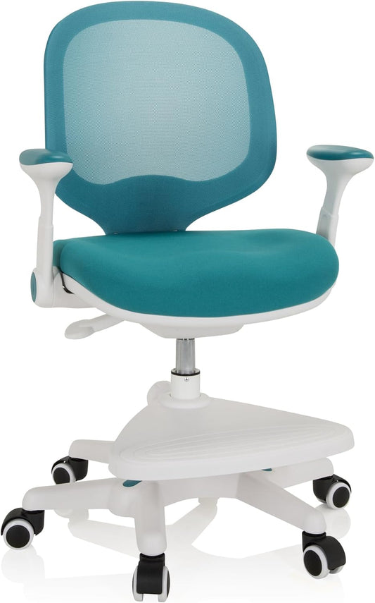hjh OFFICE kinderstoel KID ERGO stof/netstof Blauw