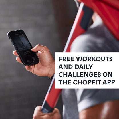 ChopFit Functioneel trainersysteem, draagbare fitnessapparatuur voor thuis, krachttraining, thuistraining voor mannen en vrouwen, geweldig voor cardiotraining, core/buikspieren - thuisfitness