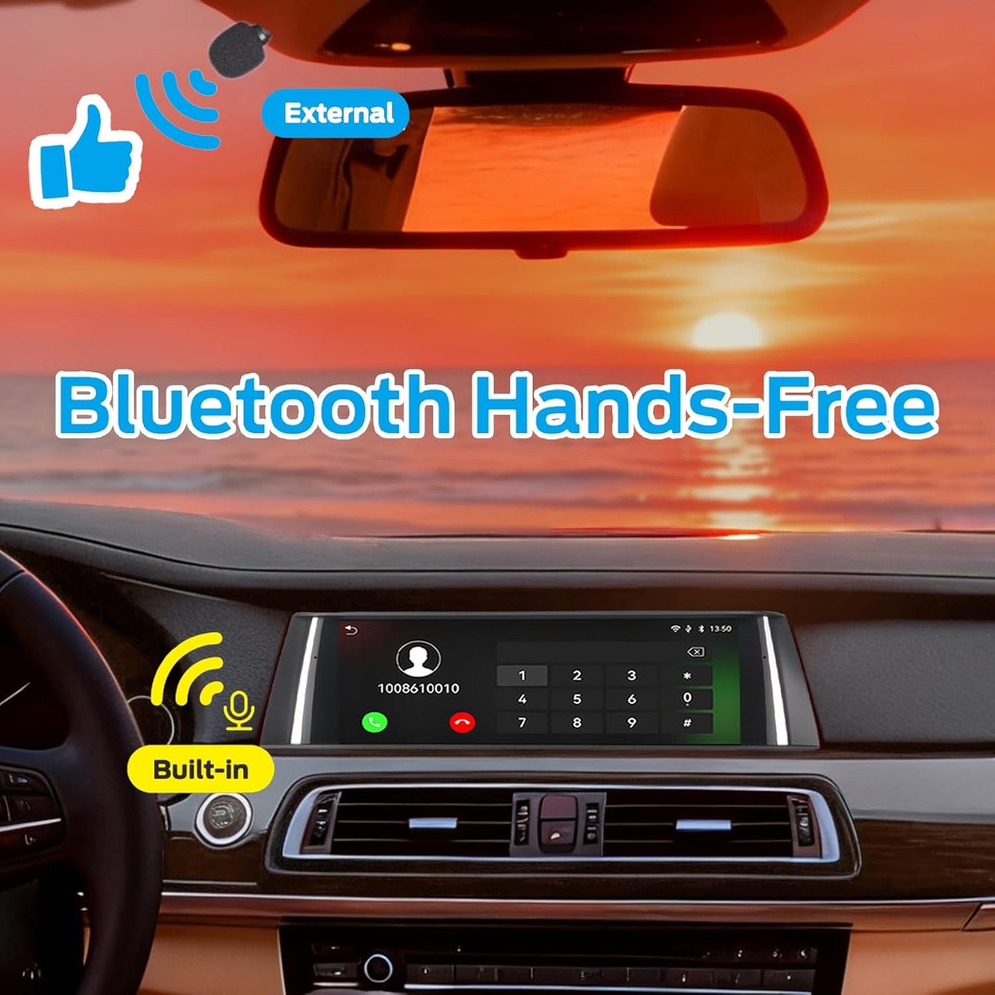 Autoradio – Multimedia Systeem – Navigatie Unit – Infotainment Dashboard – Linux Headunit – Snelle Opstarttijd – Draadloze CarPlay & Android Auto