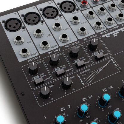 LD Systems VIBZ 6 8-kanaals met DFX en compressor One Size Zwart