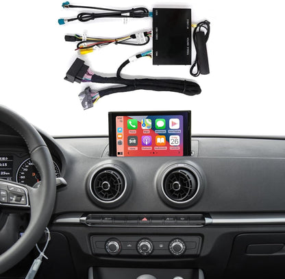 Draadloos CarPlay Android Auto Interface – CarPlay Module – Android Auto Adapter – Infotainment Upgrade – Auto Multimedia Decoder – Draadloze Connectiviteit – Ondersteuning Siri & Achteruitrijcamera