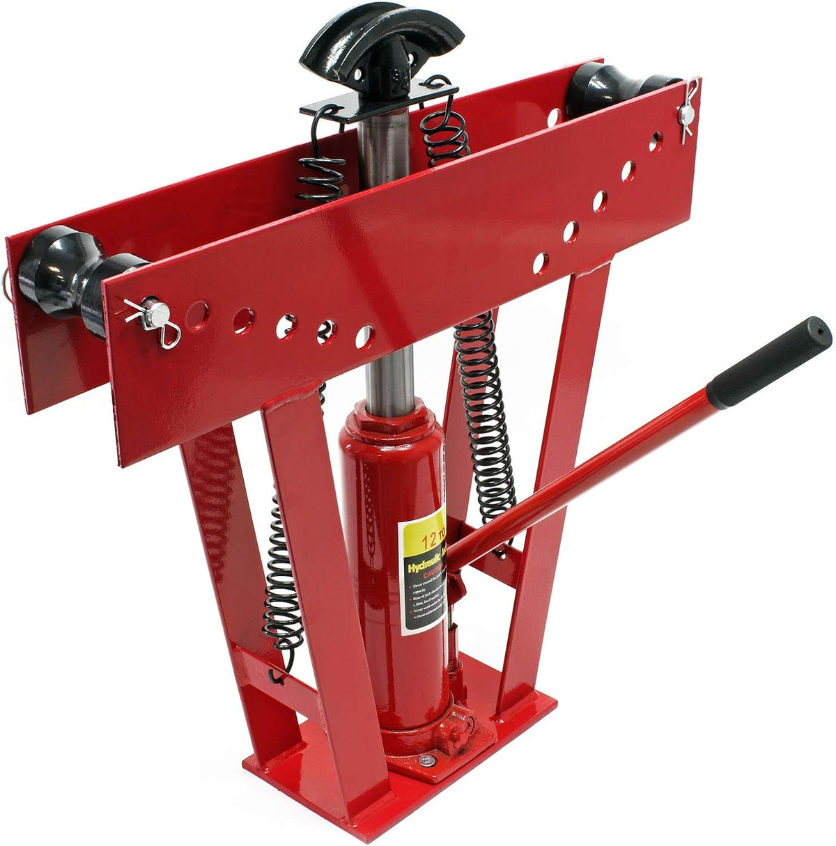 Hydraulische buisbuigmachine tot 16 ton, 90° buisbuiger met 8 buigelementen