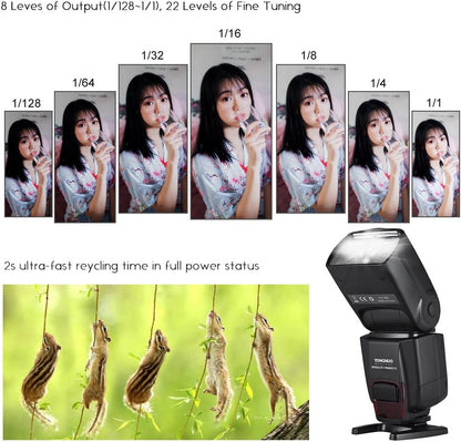 YONGNUO YN565EX III Draadloze TTL Slave Flash Speedlite GN58 Hoge Snelheid Recycling Systeem Ondersteunt USB Firmware Upgrade voor Canon DSLR Camera