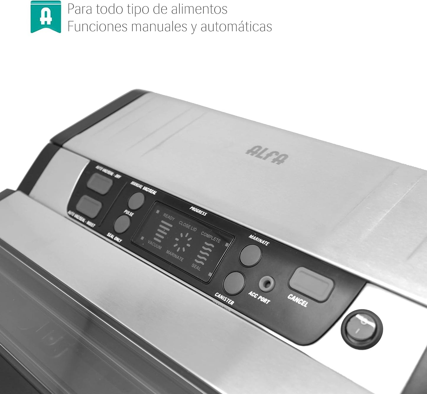 ALFA Semi-Industrial vacuümmachine met geavanceerde prestaties (A78810000)