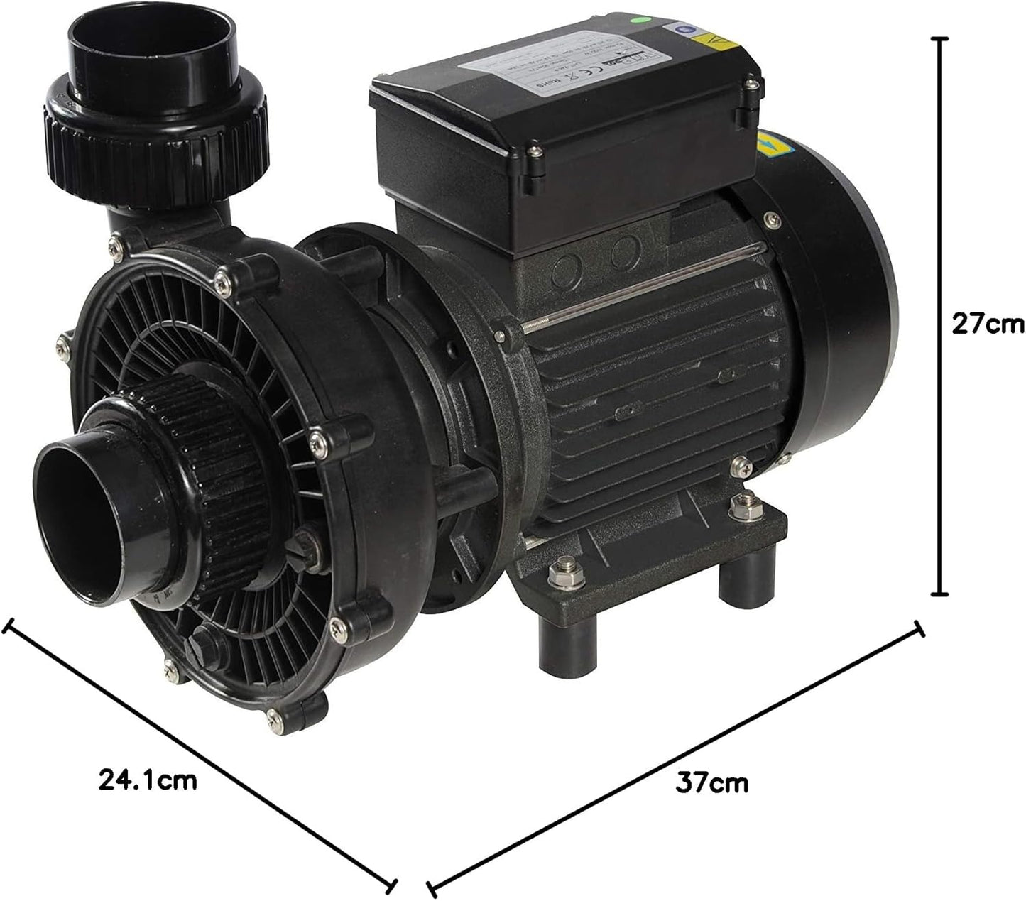 Acis ACS-100-0047 pomp, PHT, 1,1 kW, zwart