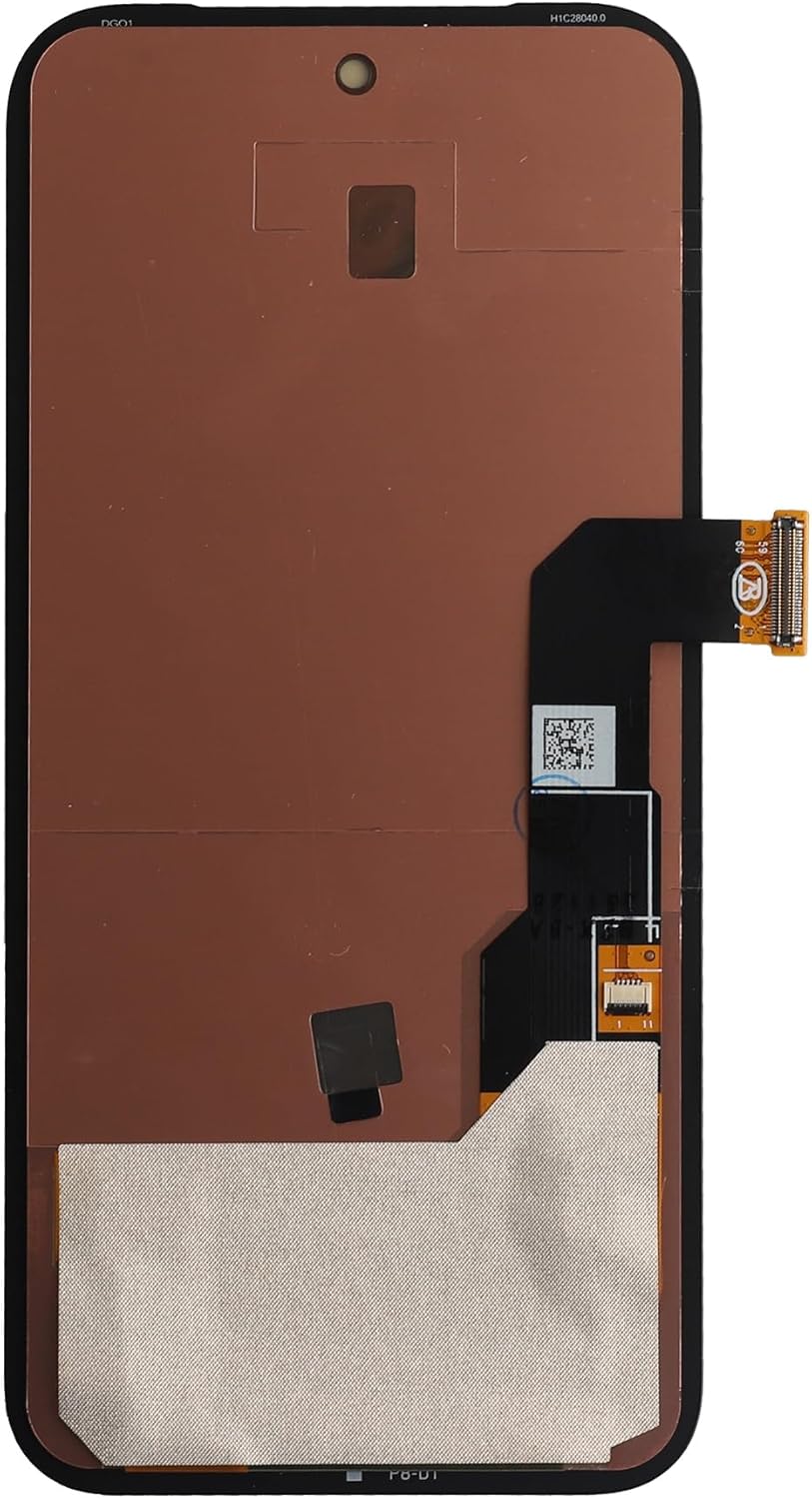 OLED Digitaal display vervanging compatibel met Pixel 8A (zwart met frame) LCD-display, touchscreen, digitizer, montage met reparatiegereedschap