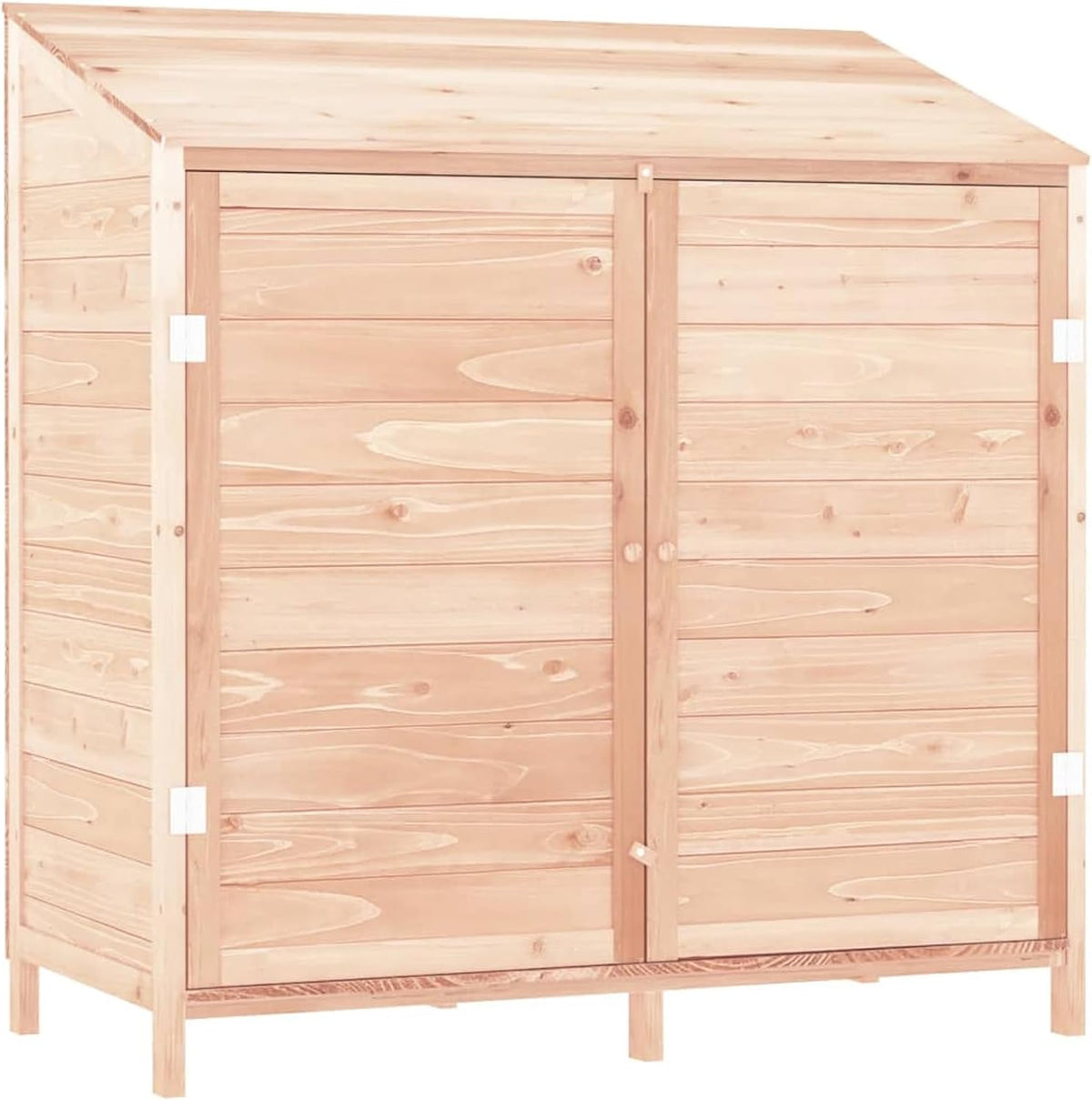 Tuinschuur – Houten Tuinhuis – Tuinberging – Buitenopslag – Houten Schuur – Massief Vurenhout – Compact 102x52x112 cm – Weerbestendig & Duurzaam