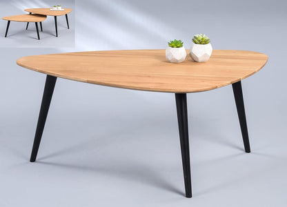 M2 Kollektion Salontafel, eiken, bruin, zwart, Elanda 2