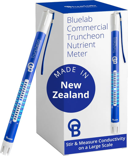 Bluelab TRUNCOMV2 Commercial Truncheon Nutrient Meter, Conductivity Measure in Solution, Increased Measurement Range