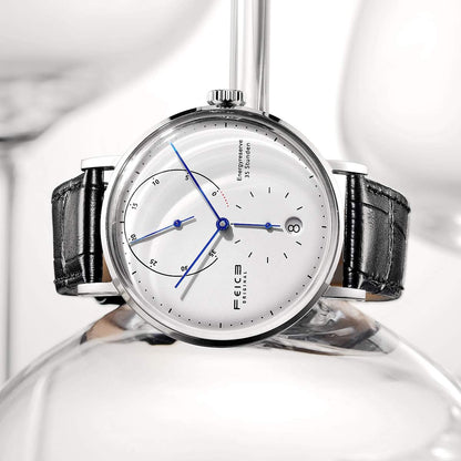 Men's Wristwatches FEICE Bauhaus Automatic Mechanical Watch with Domed Mirror Waterproof Big face Dress Watches for Men ⌀42mm -FM202
