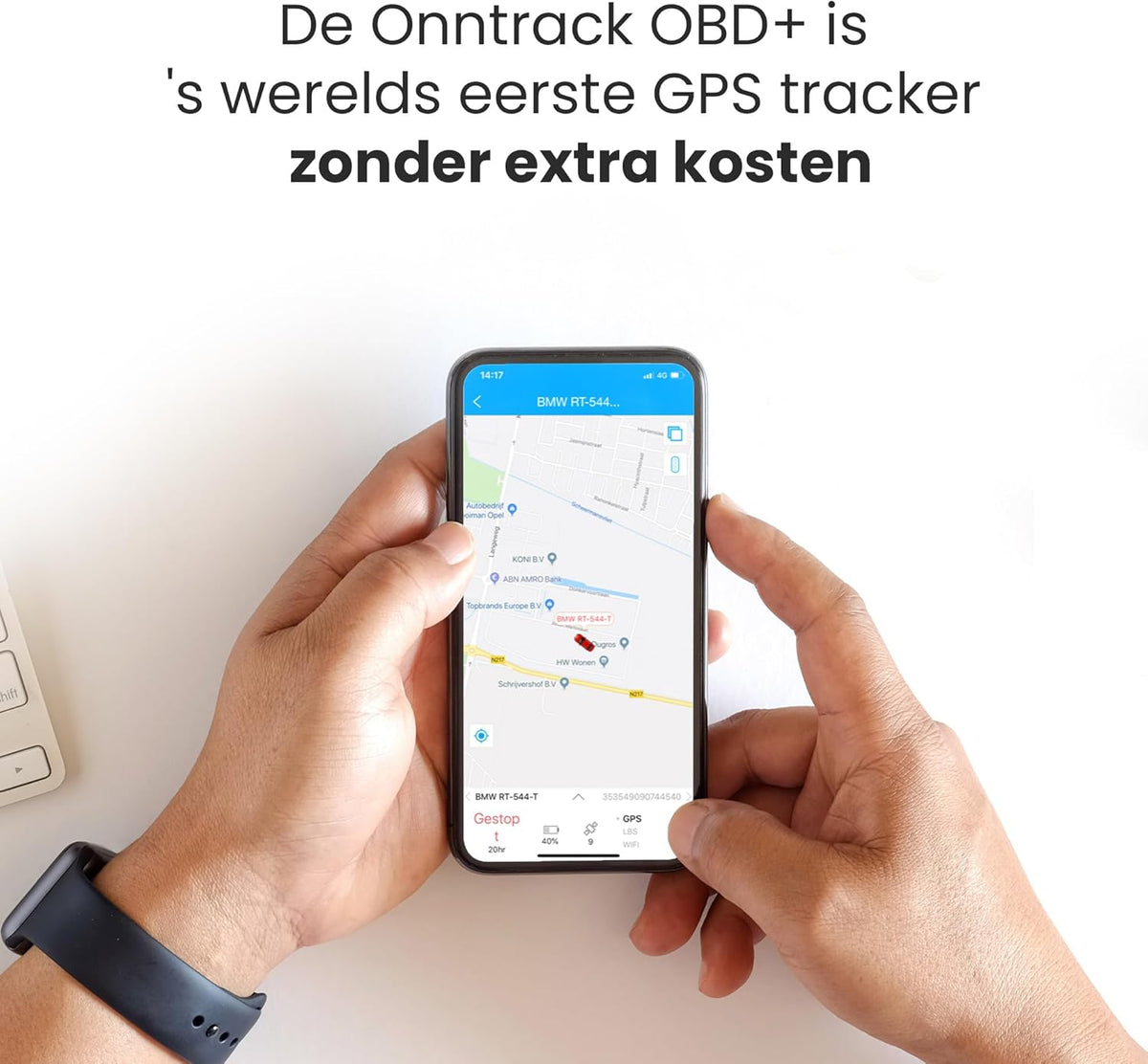 Portable PRO+ Magneet Tracker - Lifetime Free Tracking! - 5 jaar volledige service garantie (OTT-A4-001)