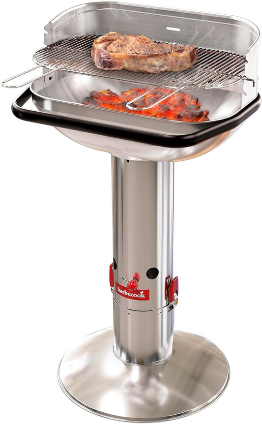 Barbecook Loewy 55 houtskoolbarbecue uit rvs 56 cm x 34 cm