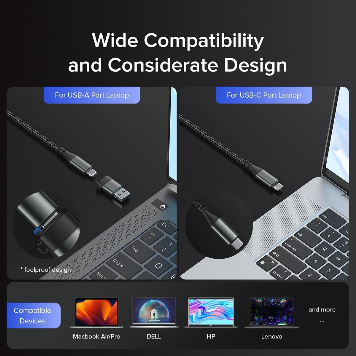 Displaylink Docking Station, PULWTOP Triple Display dock usb c voor MacBook M1/M2/M3 Windows, Laptop USB C Docking Station met 4K 60Hz 2 HDMI, 2 Display Port, PD, USB C Data, 4 USBA, Ethernet, Audio