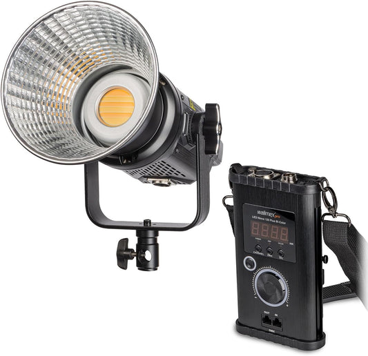 LED-Videolamp – LED-Studiolamp – Fotolamp – Studiolicht – Continulicht – Bi-Color 3200-5600K – Dimbaar 10-100% CRI 95+