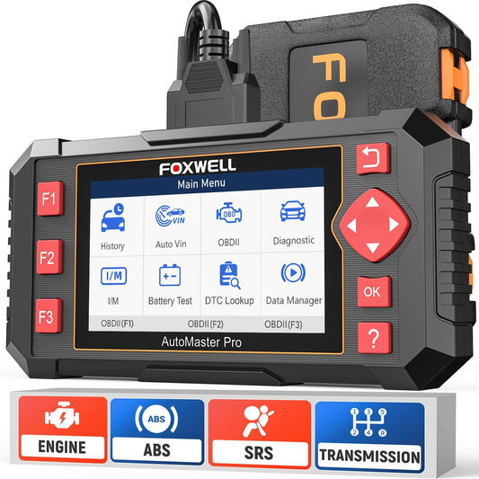 OBD2 Scanner – Autodiagnose Tool – Foutcode Lezer – ABS Scanner – SRS Airbag Scanner – 5-in-1 Diagnosefuncties – Automatische VIN Herkenning