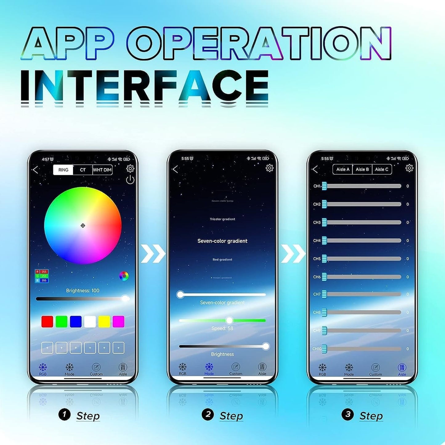 108 W batterij LED Par schijnwerper APP (IOS- en Android), oplaadbare RGBWA + UV podiumlicht uplight outdoor met afstandsbediening/DMX-discolicht voor DJ party bar bruiloft verjaardag