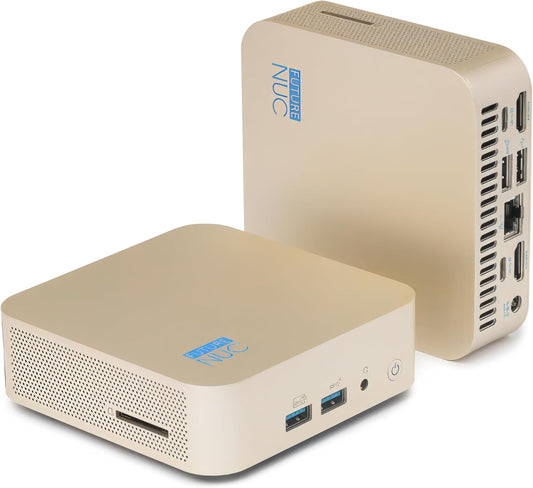 Lux Intel® Core-i5 12 Gen. • NUC 12 Lux PC • 8 kernen, tot 4,4 GHz • 16 GB RAM, 512 GB SSD • WiFi 6E • BT 5.3 • TB 4 • Microsoft Windows 11 Pro • Microcomputer voor thuis en op kantoor