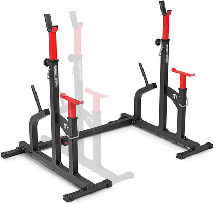 Marbo Sport Combination Stand with Multifunctional Fuse Weight Rack Height Adjustable Dumbbell Stand Adjustable for Gym Dumbbell Rack Squat Rack MS-S104 Two Variants - QUORE