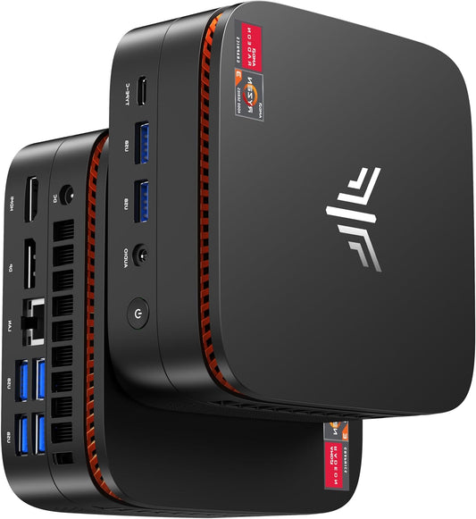 Mini PC – Compact PC – Mini Desktop – Stille PC – Krachtige PC – AMD Ryzen 4300U Processor – Triple 4K UHD Display Support
