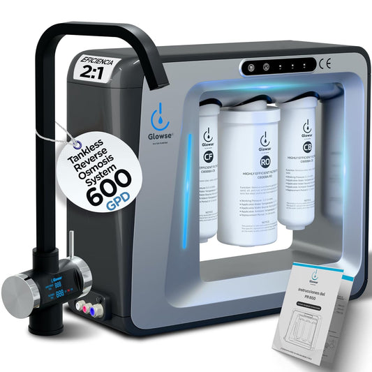 PR600 Home Water Purifier Reverse Osmosis 5 Phase Rapid Flow Pipe Water Purifier Decerialized Water Purifier Reverse Osmosis Drinking Water - QUORE