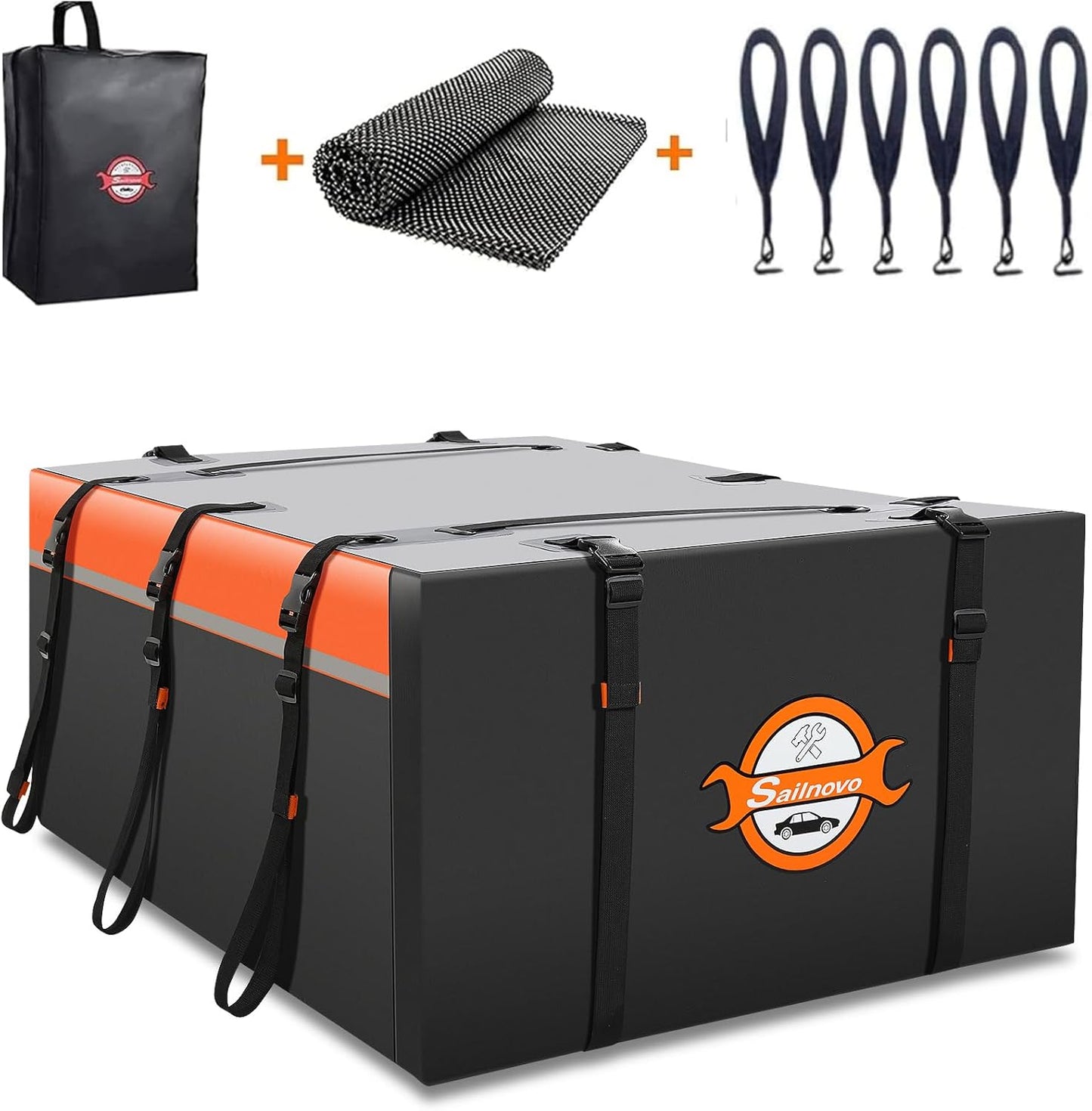 Daktas Voor Auto – Dakbagagezak – Autodaktas – Dakzak – Bagagezak – Waterdicht PVC – Geschikt Voor Gebruik Met En Zonder Dakdragers