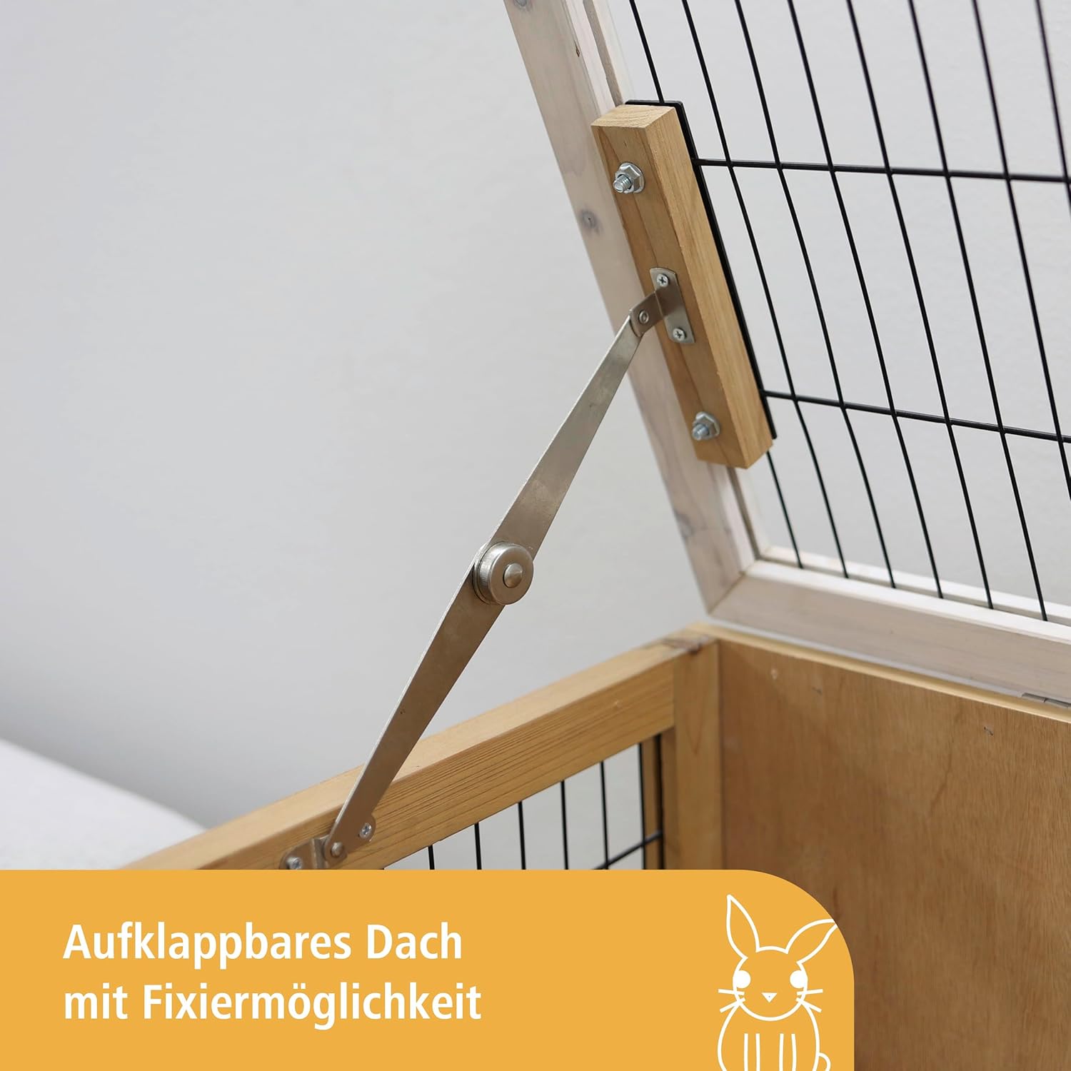 Kerbl Pet Kerbl Indoor Deluxe 82725 Small Animal Cage 115 x 60 x 92.5 cm with Wheels for Hamsters / Guinea Pigs etc.) - QUORE